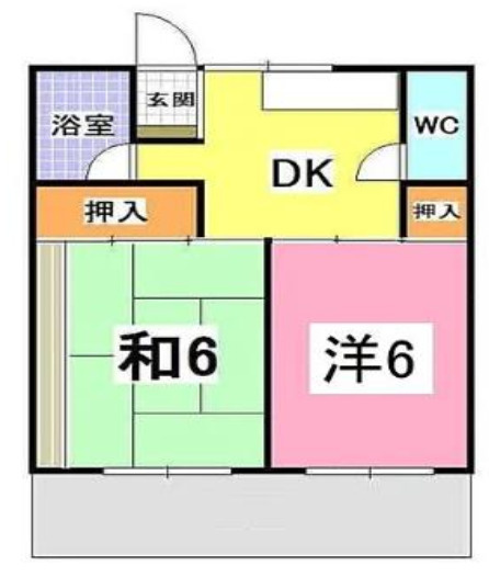 西明石レジデンスの間取り