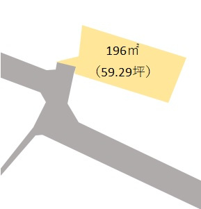 岩出市高塚・土地・56834の区画図
