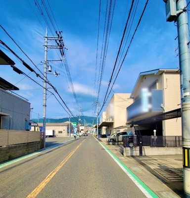 【前面道路含む現地写真】 | 東大阪市中石切町３丁目中古戸建