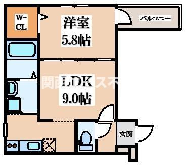 【間取り】 | フジパレス高井田本通