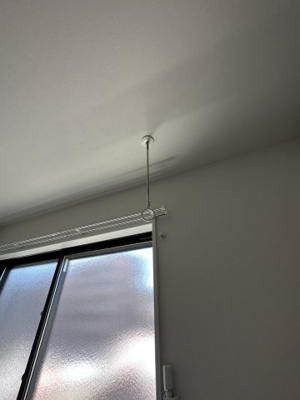 【その他】 | ベイルーム井土ヶ谷 | 室内物干しで雨の日も干せます！浴室には浴室乾燥機も付いてます♪