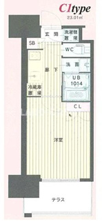 【間取り】 | No.111 CLUB ORIENT BLD