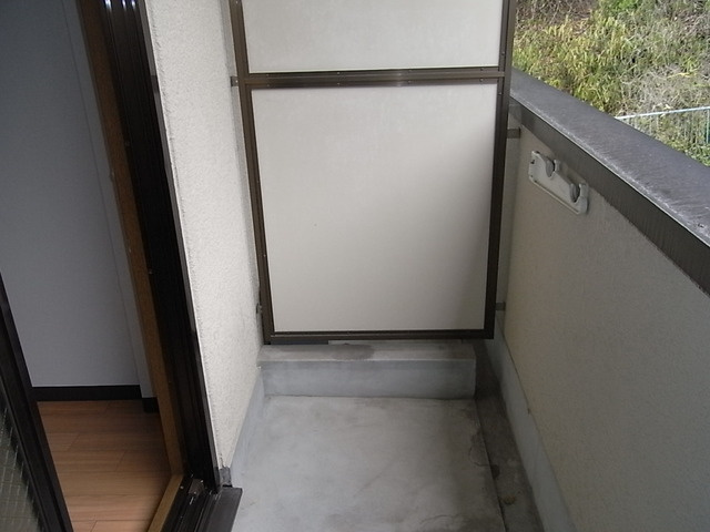 ウェーブ桜ヶ丘のバルコニー