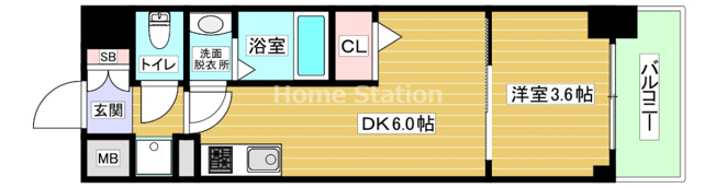 【間取り】 | リヴェント福島野田