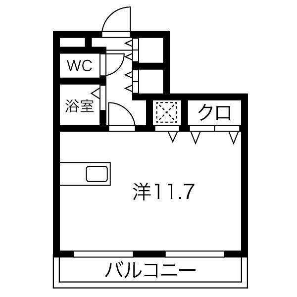ラ・パルフェ・ド・アフェールの間取り