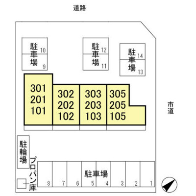 【区画図】 | サンボナール新前橋