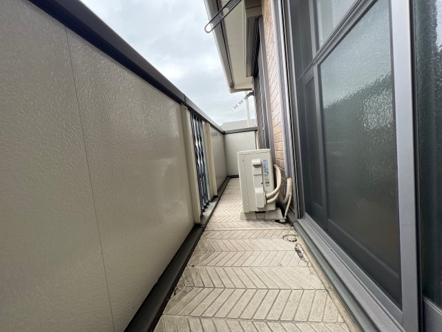 セリーヌヴィレッジＢのバルコニー