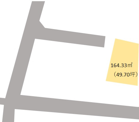 岩出市水栖・土地・56835の区画図