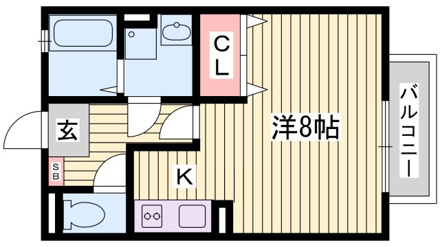 アネックス天満の間取り