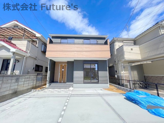 三郷市高州1丁目　新築戸建　全1棟の外観|三郷市高州1丁目！バス停まで徒歩2分の立地