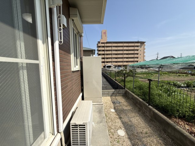 パストラル田寺　Ｂ棟のバルコニー