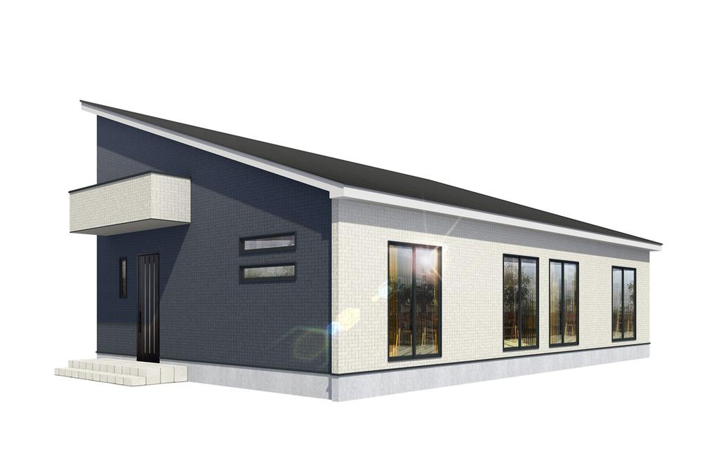 グラファーレ　岡山市中区倉富(第2)【仲介手数料無料】の外観パース