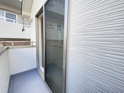 【バルコニー】 | 那覇市仲井真（全8棟）1・2・3・4号棟 | 4号棟　水栓付き♪