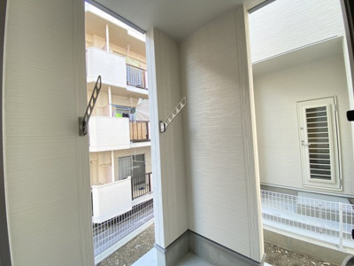 【ランドリースペース】 | 那覇市仲井真（全8棟）1・2・3・4号棟 | 4号棟　ランドリースペース付き♪