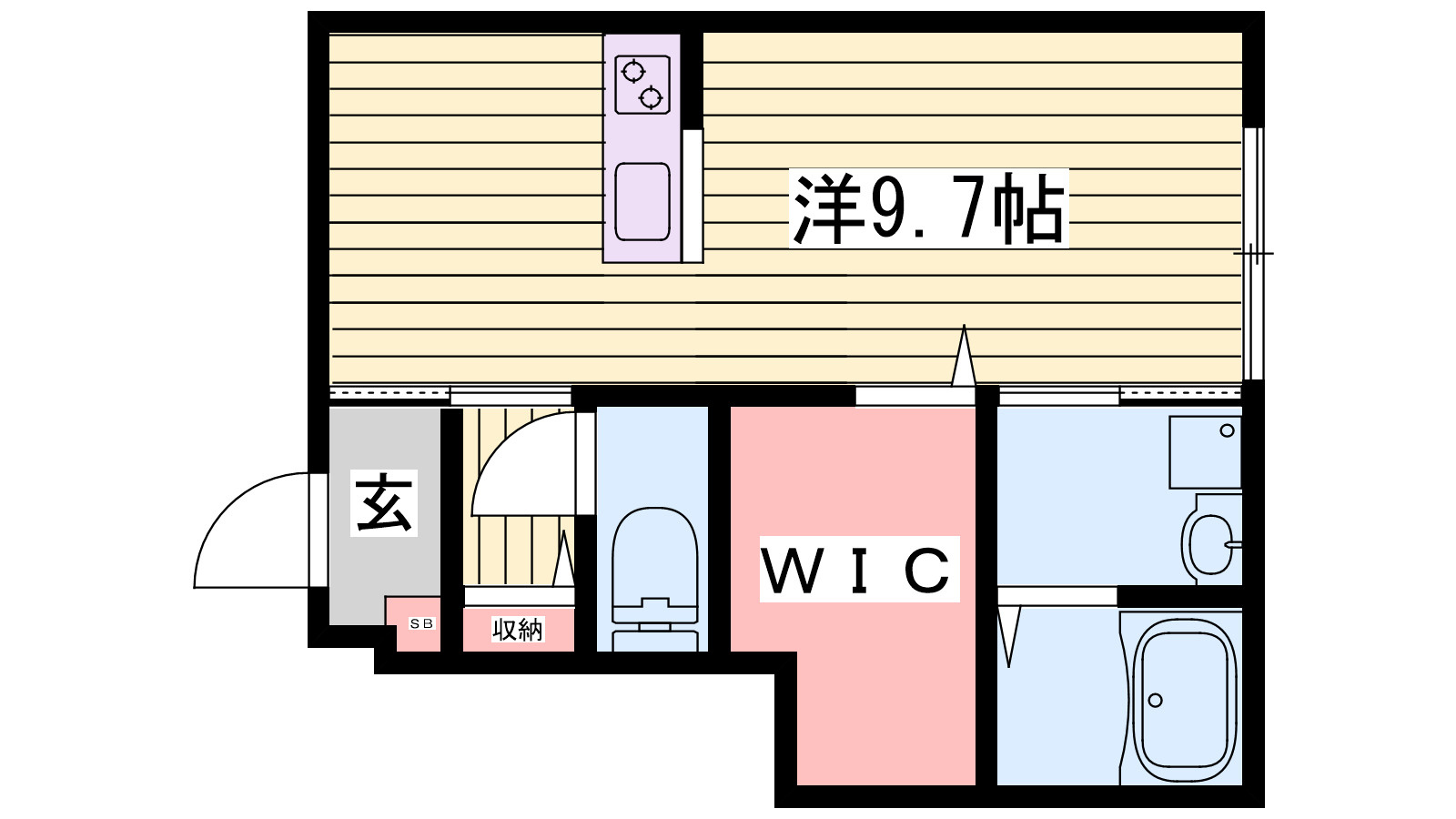 Ｎ．Ｉ．Ｓ．の間取り