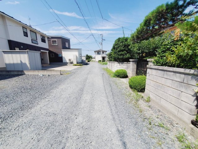 八戸市湊町字鮫ノ口の前面道路含む現地写真