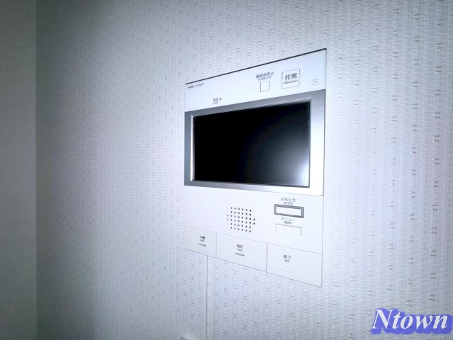 【セキュリティ】 | さくらHills NISHIKI Platinum Residence | モニター付きです。