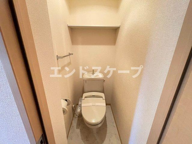 リュエルAのトイレ|高崎、前橋、伊勢崎エリアのお部屋探しはエンドスケープまで！お客様の理想お聞かせ下さい♪