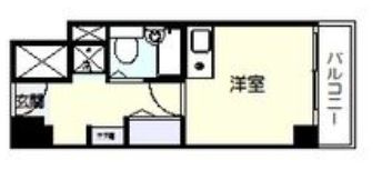 エルデ大手前の間取り