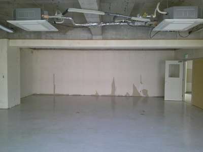 【居間・リビング】 | サンセピアⅠ（店舗・事務所） | ※スケルトン時撮影のものです