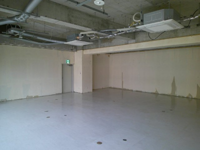 【居間・リビング】 | サンセピアⅠ（店舗・事務所） | ※スケルトン時撮影のものです