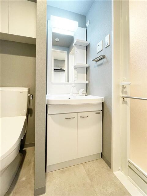 Alivis東瑞江の洗面所