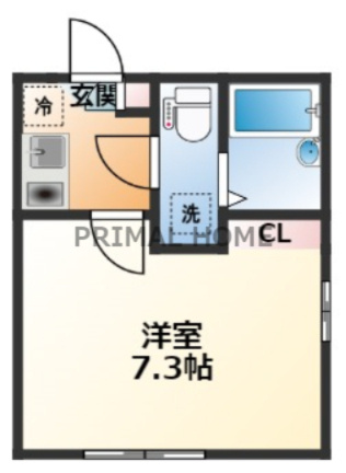 【間取り】 | クレスト七島