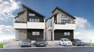 【外観パース】