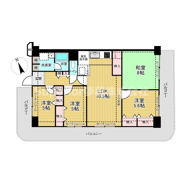 【中古マンション】ネオコーポ大津湖城が丘A棟