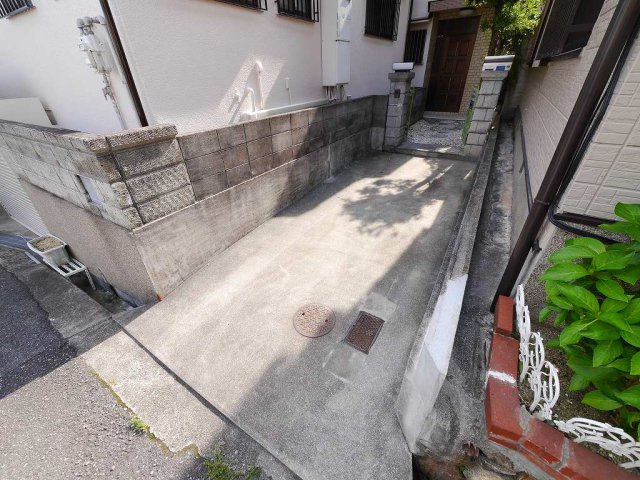 森北戸建の駐車場|小型車限定（サイズ現地要確認）