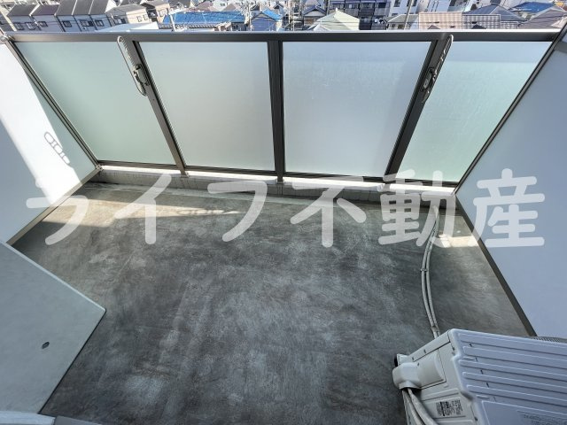 ARCENCIEL SQUARE TAKAIDAのバルコニー|広々としたバルコニーです