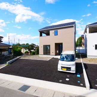 【外観】 | 市川三郷町市川大門 新築戸建 全3棟 1号棟 南道路で日当り良好