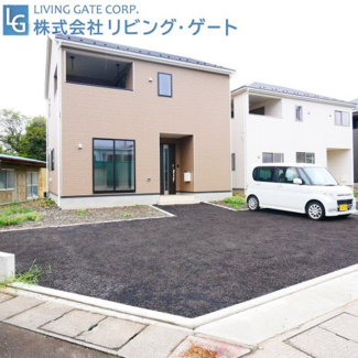 【外観】 | 市川三郷町市川大門 新築戸建 全3棟 1号棟 南道路で日当り良好