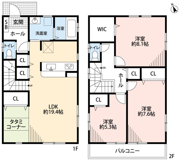 【間取り】 | 大和町字北組郷中戸建