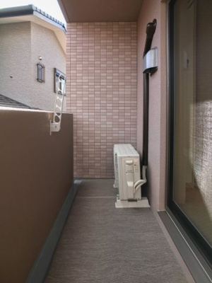 【バルコニー】 | モンテ・ローザ神松寺Ⅱ | 別号室の写真になります。現況優先。
