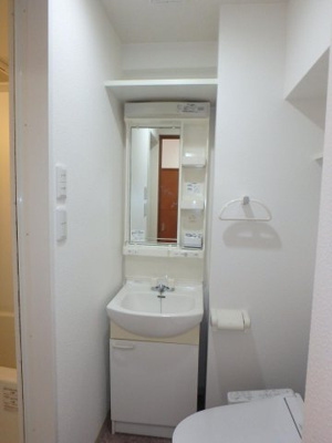 【洗面所】 | アール六本松駅前 | 別号室の写真になります。現況優先。