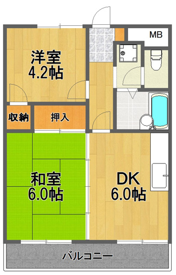 【間取り】 | シャトレー昭島