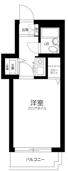 【間取り】 | マリオン品川・中延