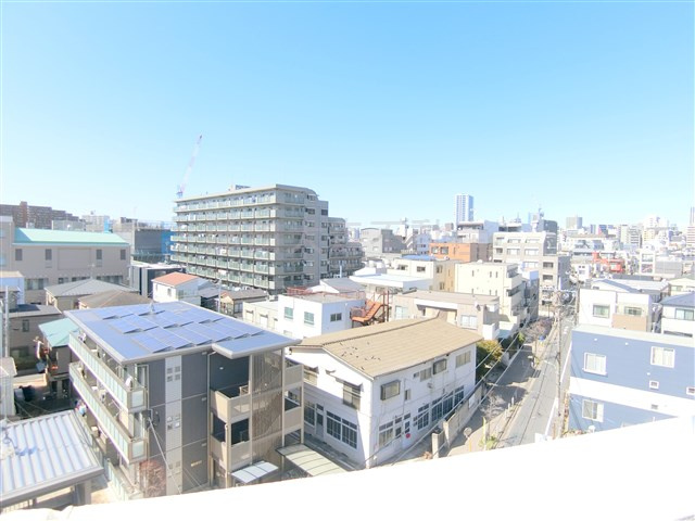 ステージファースト大森アジールコートの展望|住宅街ですので6階でご覧の眺望！