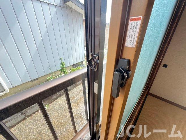 東城ハイツのバルコニー