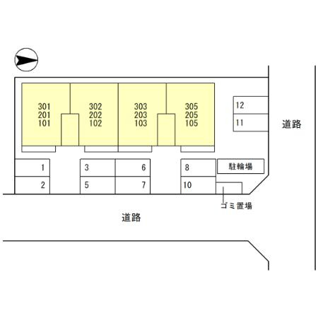 【区画図】 | Mellow　Stage