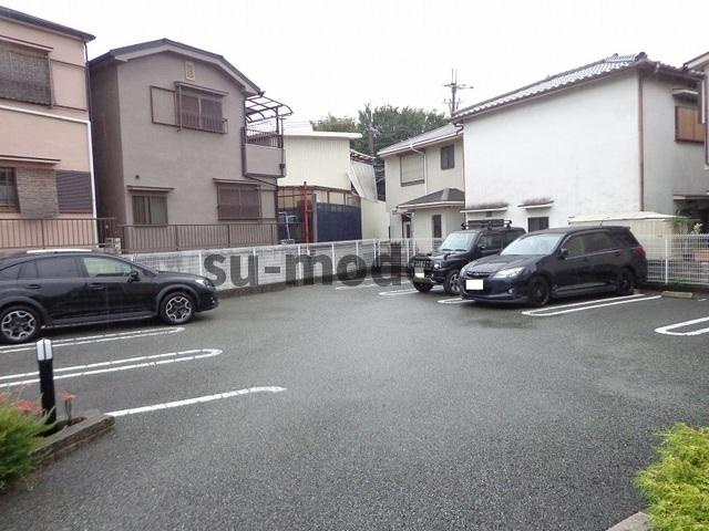 【駐車場】 | クレセント茨木Ⅱ