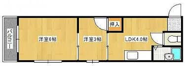 エクセレント櫛原の間取り