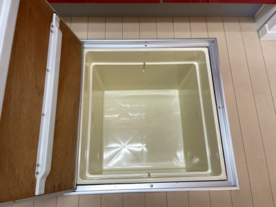 【収納】 | パームハウスA【SHM】 | キッチンにある床下収納です！食品・日用品の保存に便利ですよね☆調味料などの買い置きにもぴったり♪