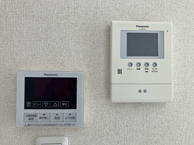 【セキュリティ】 | パームハウスA【SHM】 | 防犯対策に有効なカメラ付きインターホン！録画機能が付いているので留守中の訪問者まで確認できます♪