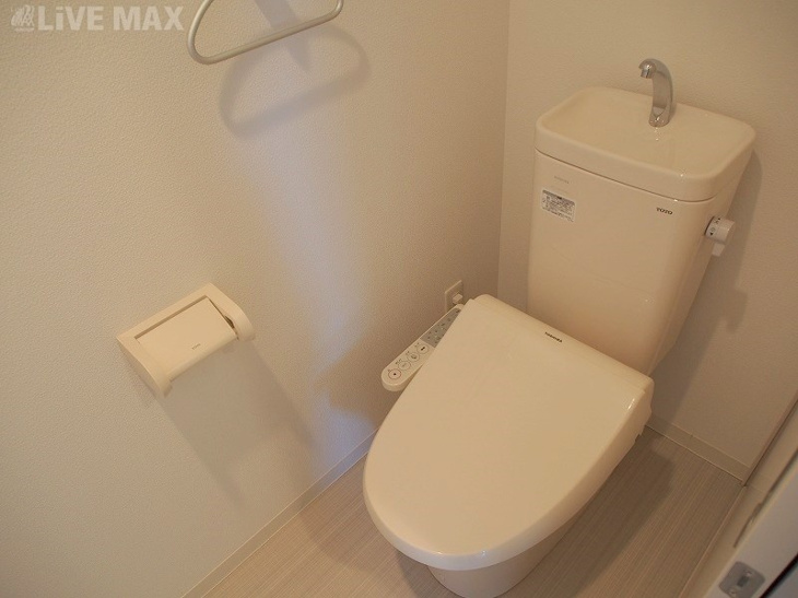 清潔感のあるトイレです 