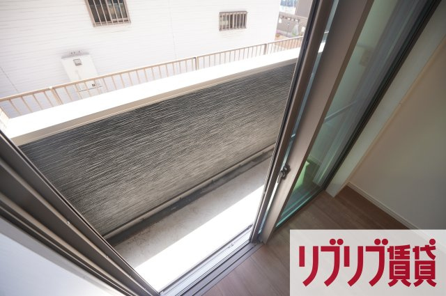 エスペリオ道場南のバルコニー