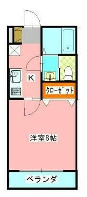 メルローズプレイスⅡの間取り