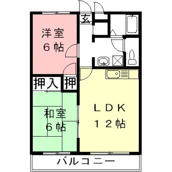 Ｌｉｔｔｌｅ　Ｗｉｎｇの間取り