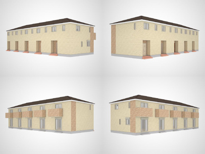 【外観パース】 | リジェールB